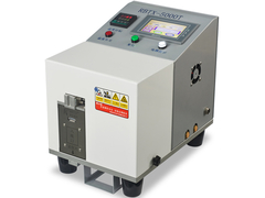 Halbautomatische Drahtstreifenmaschine Verkauf 0,9mm Beschichtung bis 0,125mm Nackte Faser